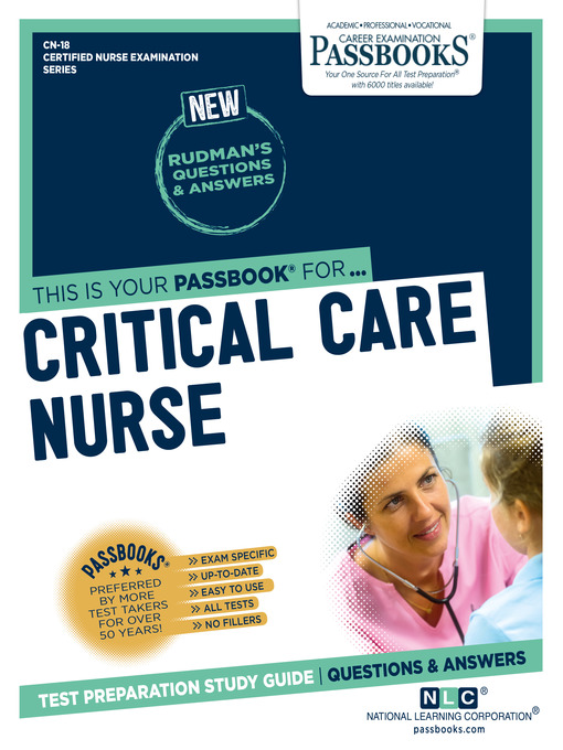 Title details for CRITICAL CARE NURSE by National Learning Corporation - Available